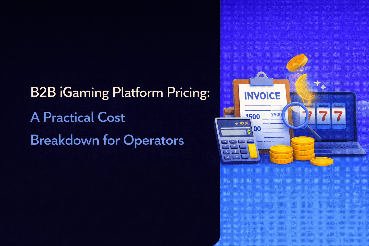 B2B IGaming Platform Pricing- A Practical Cost Breakdown for Operators